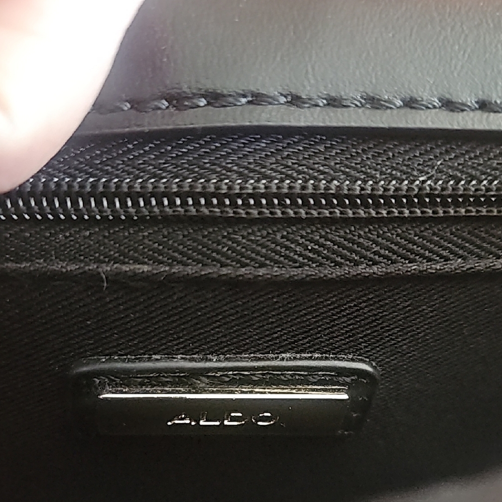 Aldo Leopard and Gold Accent Crossbody Bag - Picture 8 of 9